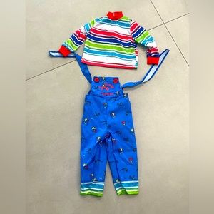 Chucky toddler costume 1-2yrs